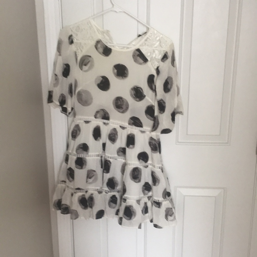 100% silk princess dress with lace back